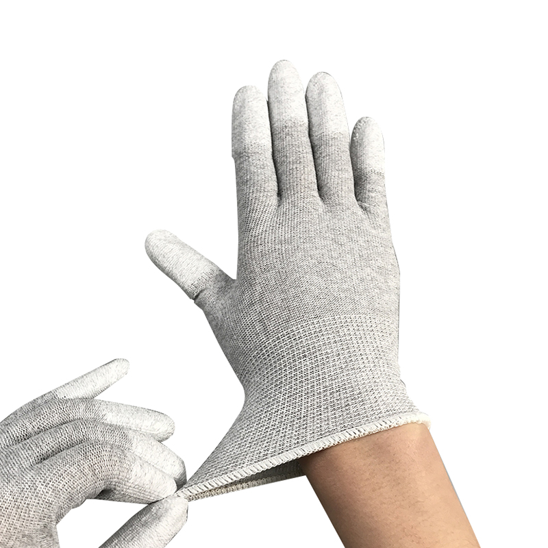 Nylonowa rękawiczka z włókna węglowego ESD