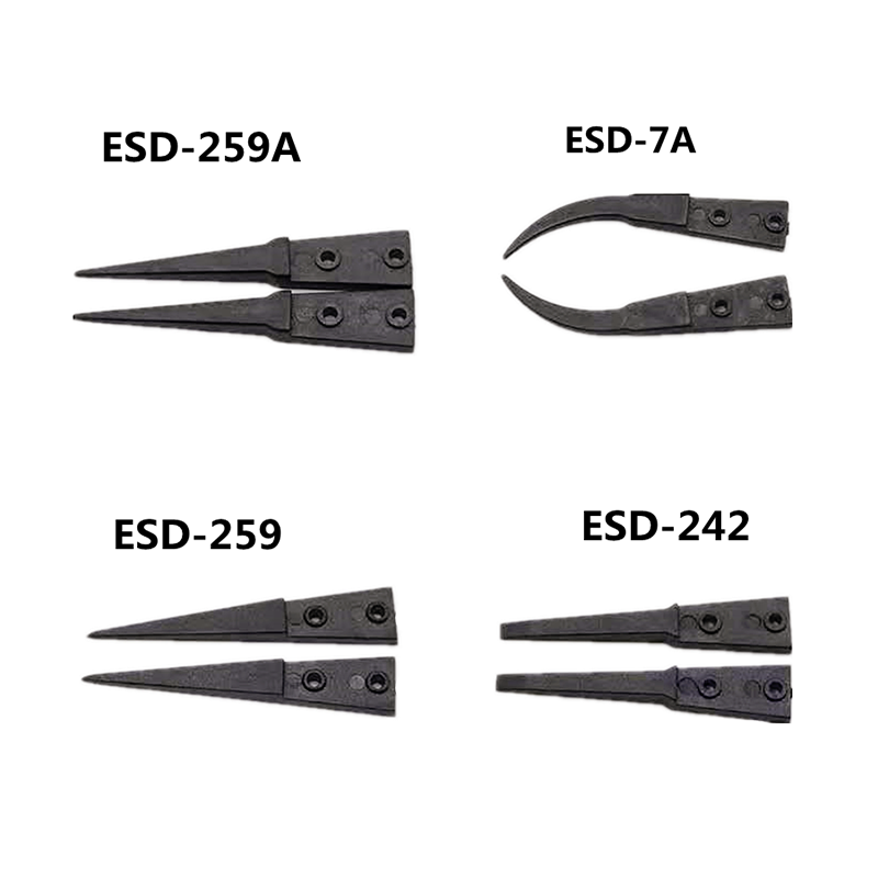 Antistatyczne pincety zastępcze