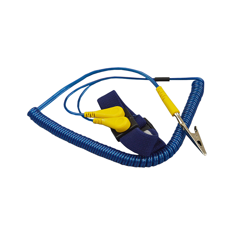 Antistatyczny pasek na nadgarstek z przewodowym