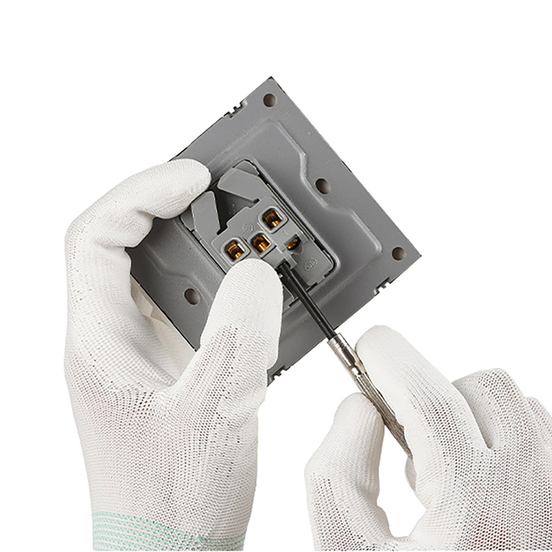 Nylonowa rękawiczka powlekana palmą