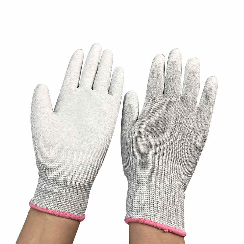 Nylonowa rękawiczka z włókna węglowego ESD