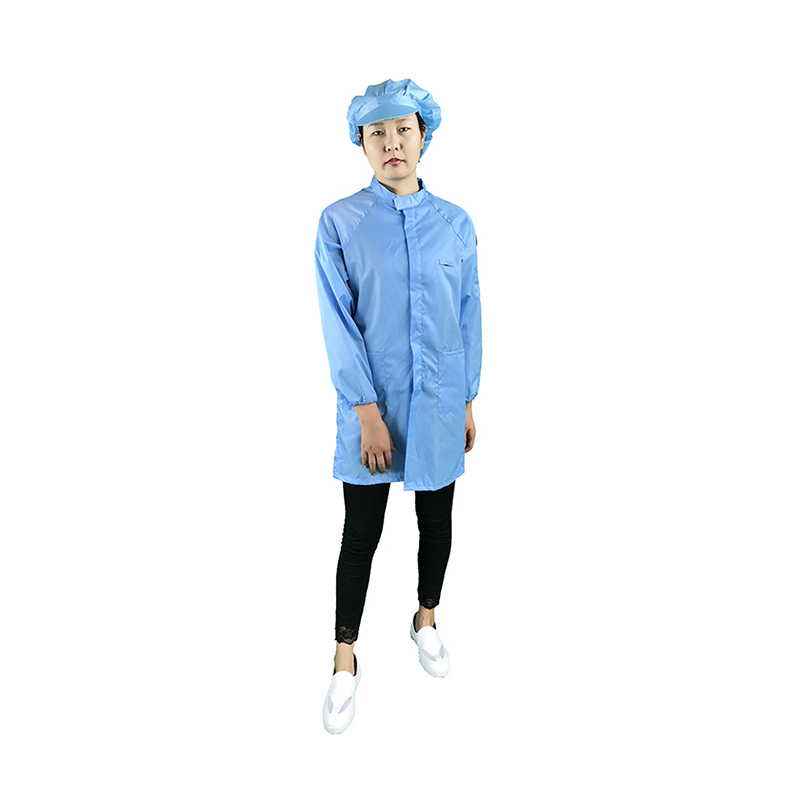 ESD SMOCK STANDUP CLARAR