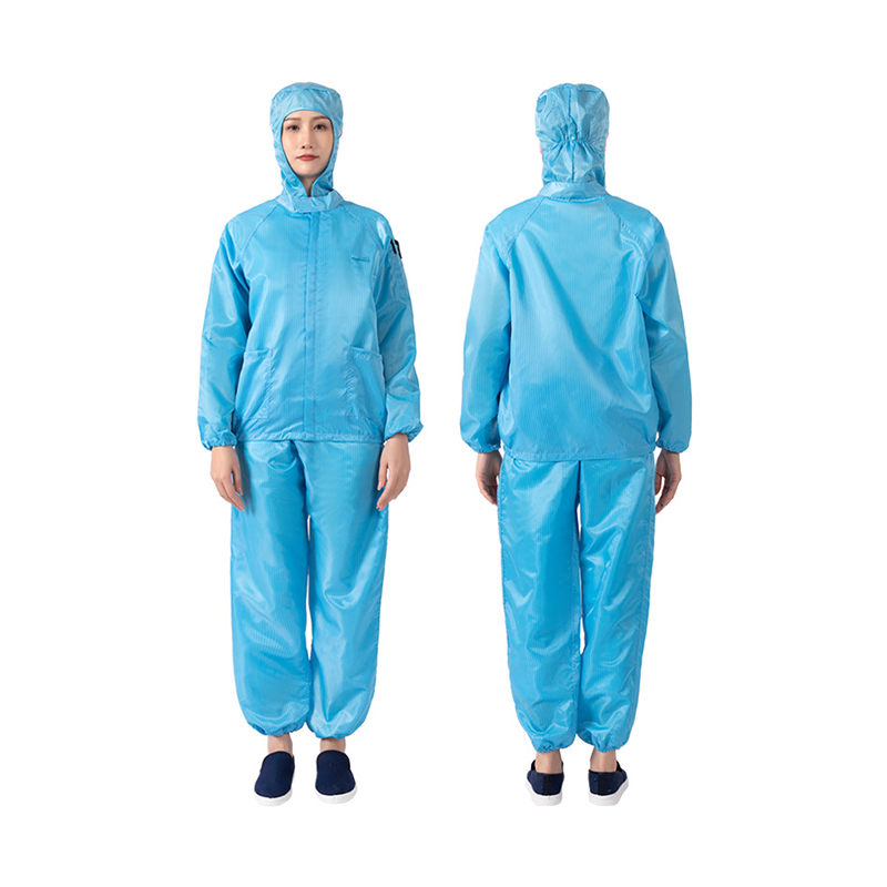 Kurtka ESD z czapką i spodniami ESD