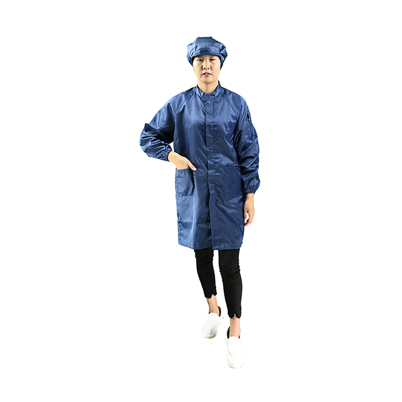 ESD SMOCK STANDUP CLARAR