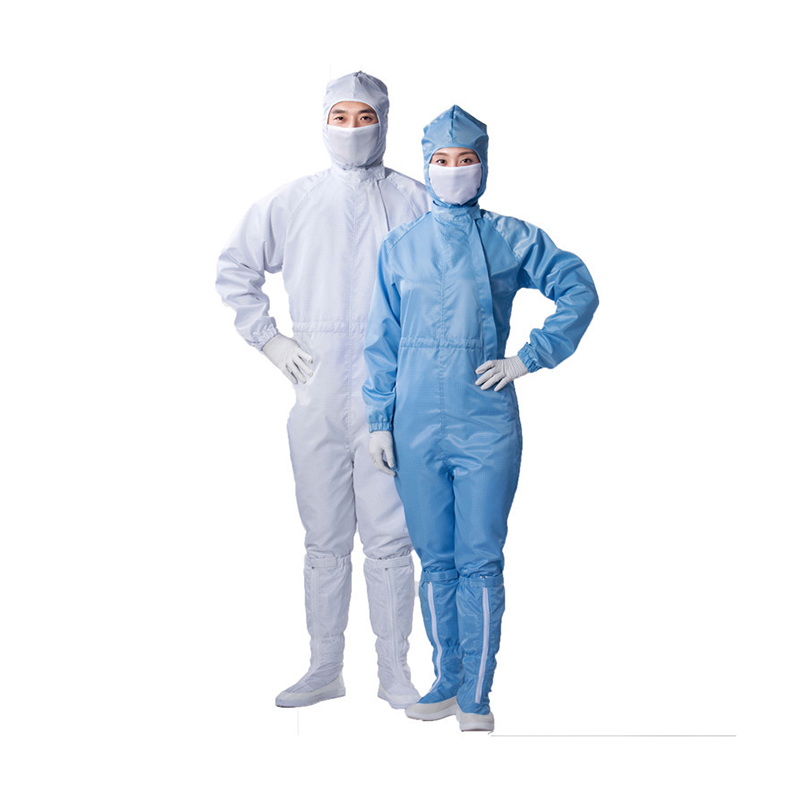 Anty statyczne pochylone otwarte kombinezon z kapturem